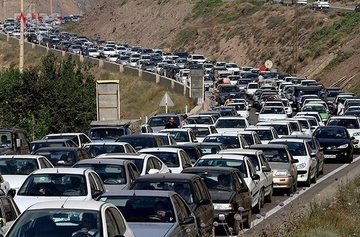 جاده چالوس قفل شد