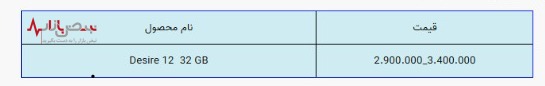 لیست قیمت انواع گوشی‌های موبایل + جدول