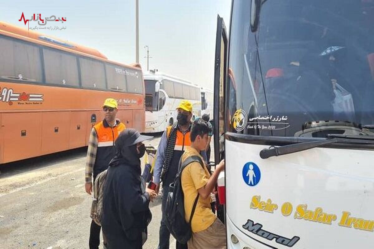 جابجایی بیش از ۲۱ هزار زائراربعین حسینی با ناوگان عمومی / سفر زائرین اربعین حسینی در ایمنی کامل انجام شد