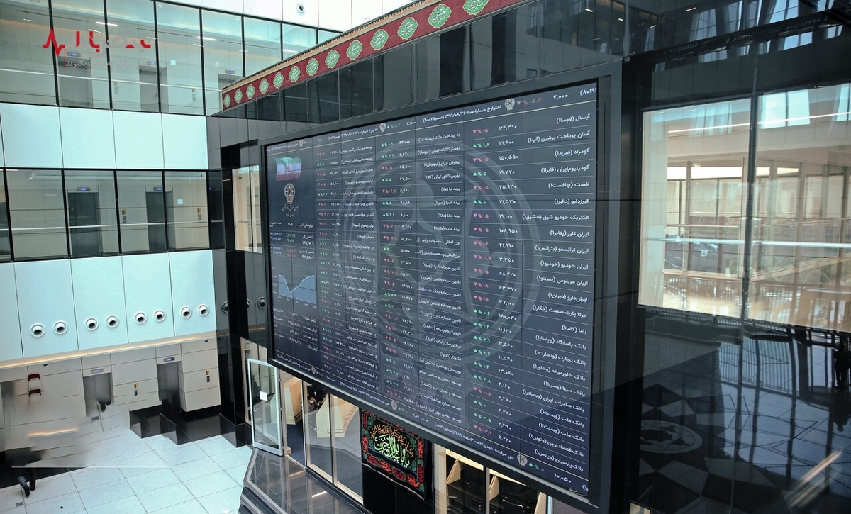 وضعیت شاخص بورس امروز ۲۹ آبان