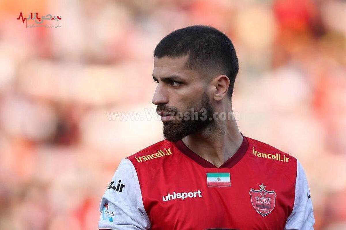 پرسپولیس گرفتار شد/ هافبک مهم سرخ‌پوشان از بازی با نساجی جا ماند!