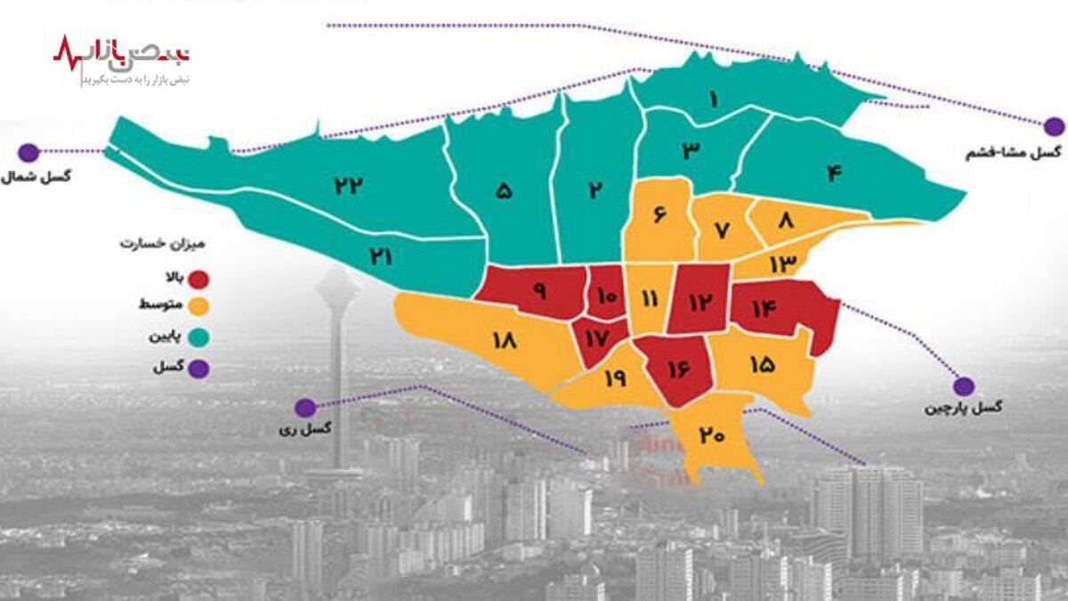 مناطق زلزله خیز تهران کجاست؟