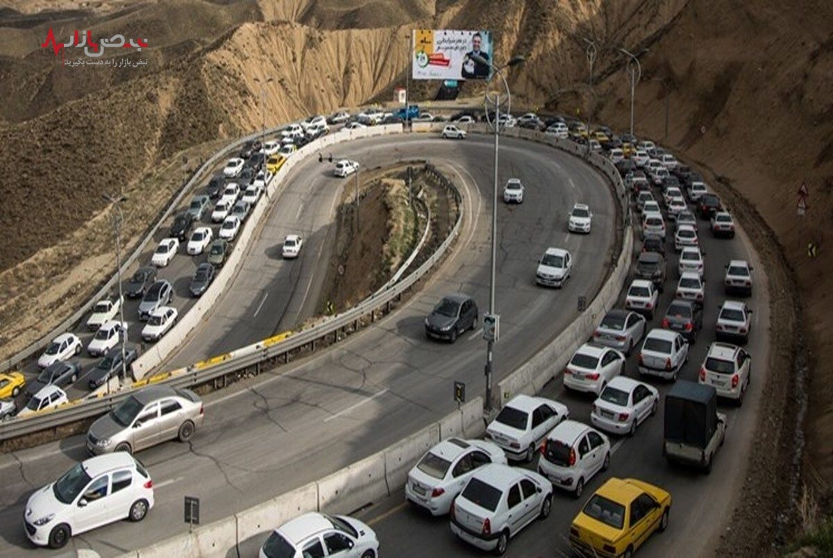 جاده کندوان سنگین و یکطرفه شد