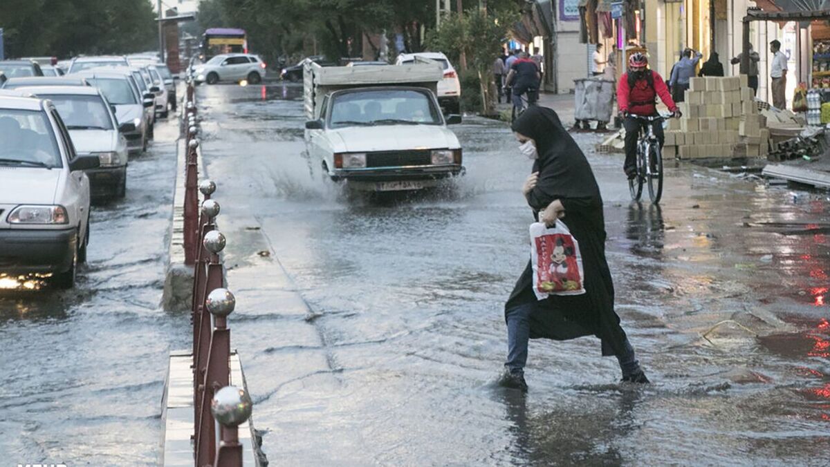 بارندگی شدید در این استان‌ها / منتظر برف باشید