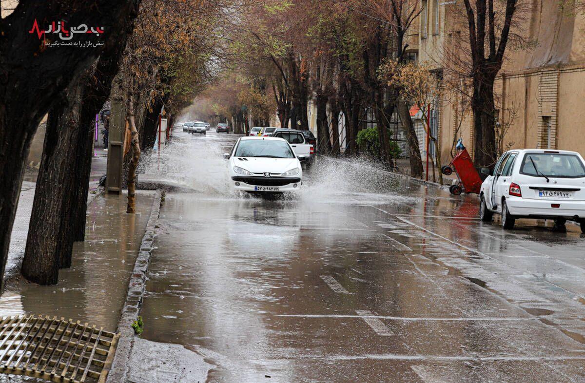 این استان‌ها منتظر بارش شدید باران باشند