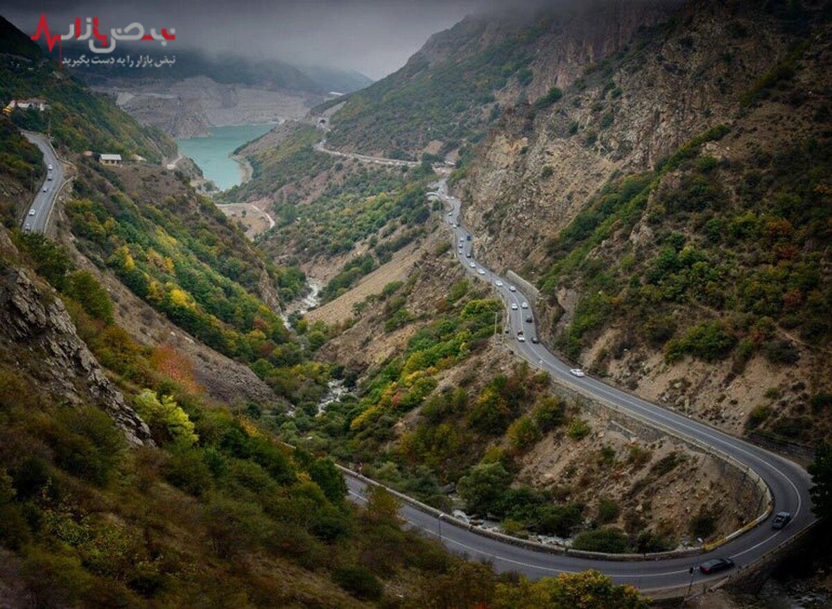 بسته شدن جاده چالوس برای دومین روز متوالی