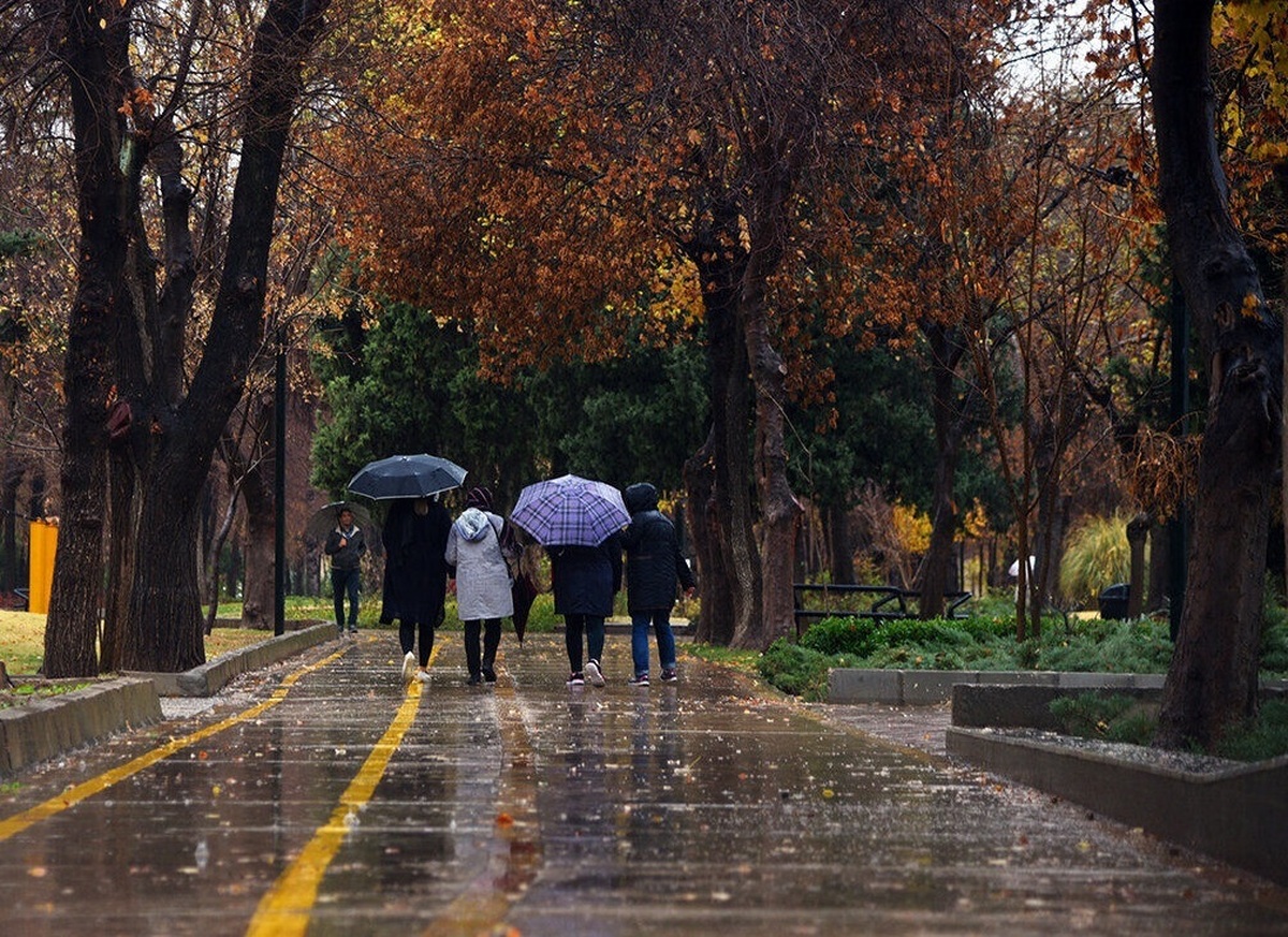 امروز در این ۲۱ استان باران می‌بارد