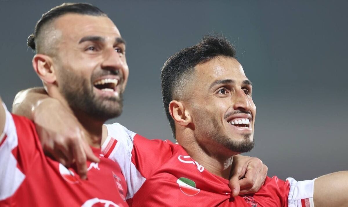 برتری ۳ گله پرسپولیس در نیمه نخست مقابل مس+ فیلم